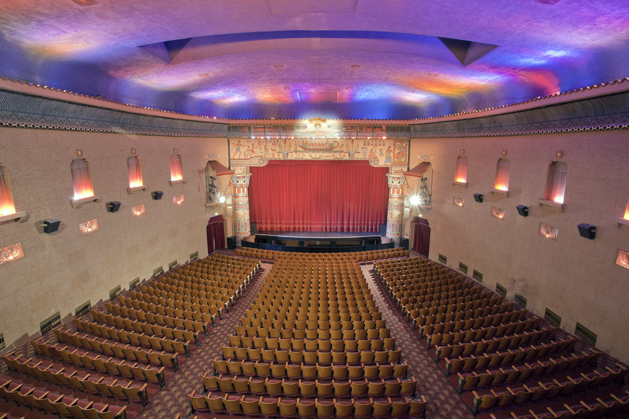 Peery S Egyptian Theater Seating Chart